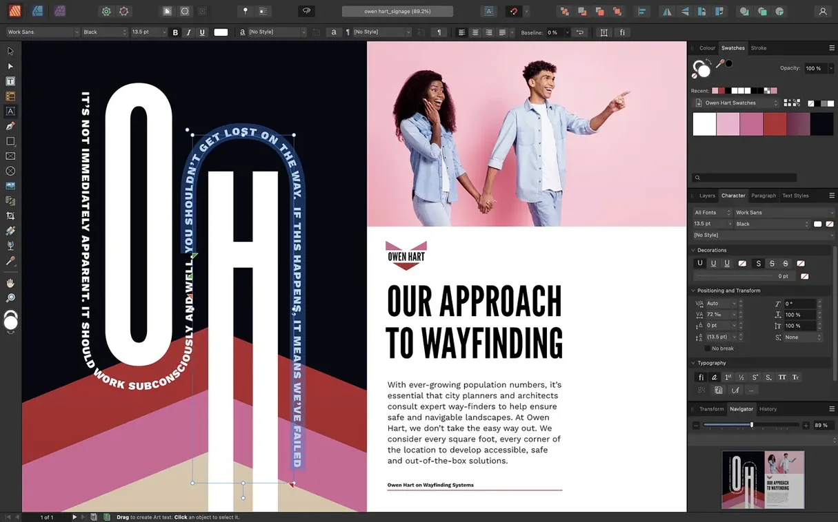 Affinity Publisher — closer look 1 download affinity mac — screen capture