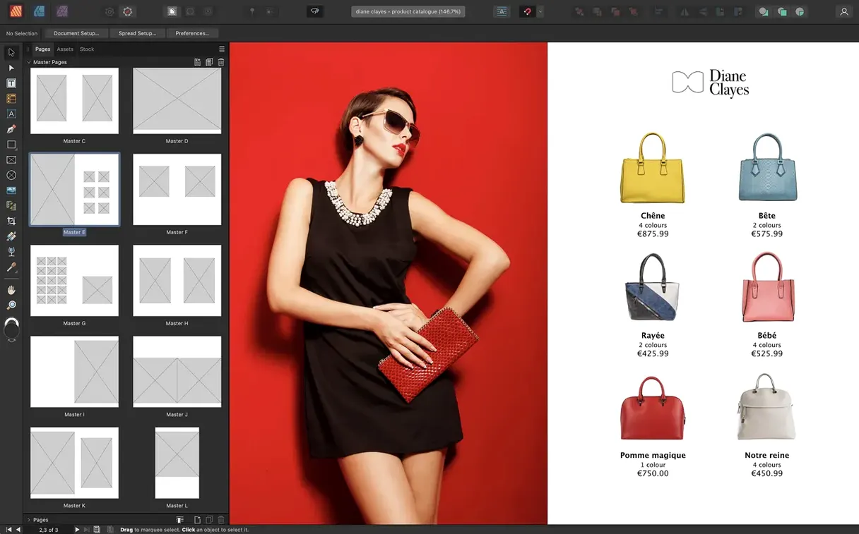 Affinity Publisher — closer look 2 Affinity Publisher view 2 on macOS