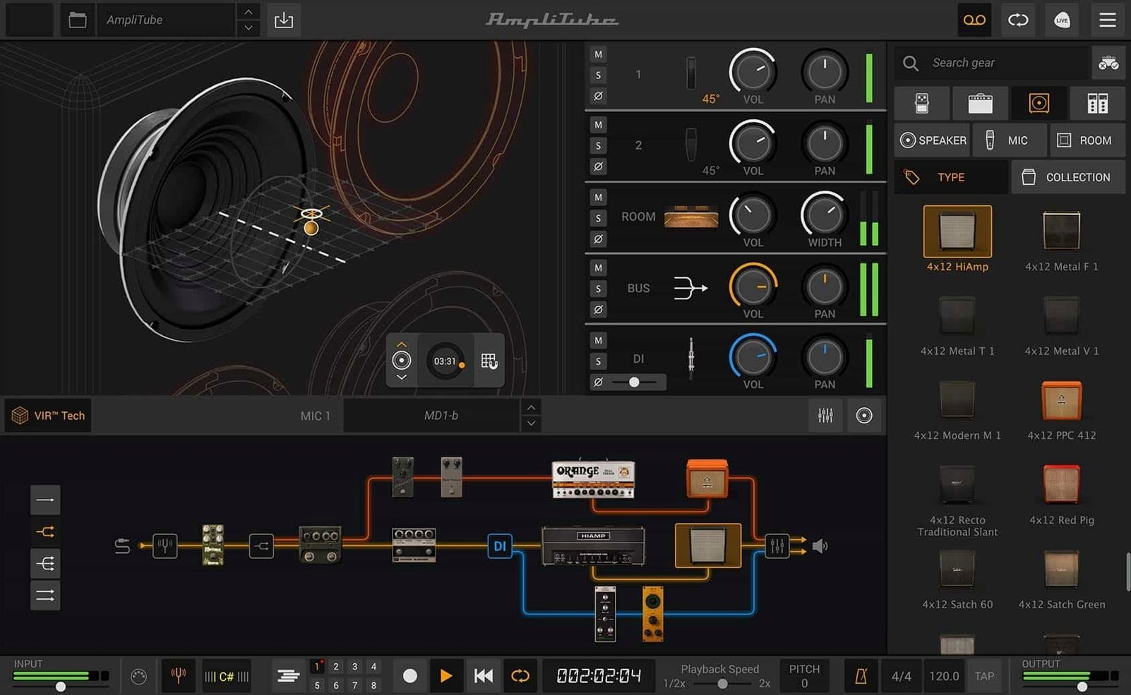 AmpliTube showcase 5 AmpliTube capture 5
