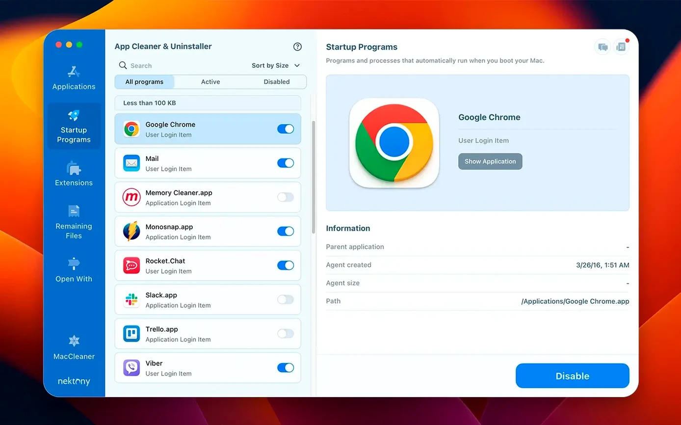 App Cleaner & Uninstaller showcase 2 App Cleaner & Uninstaller capture 2