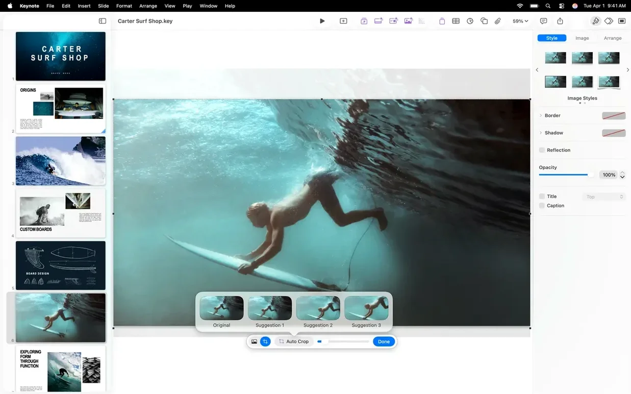 Apple Keynote showcase 7 Apple Keynote capture 7
