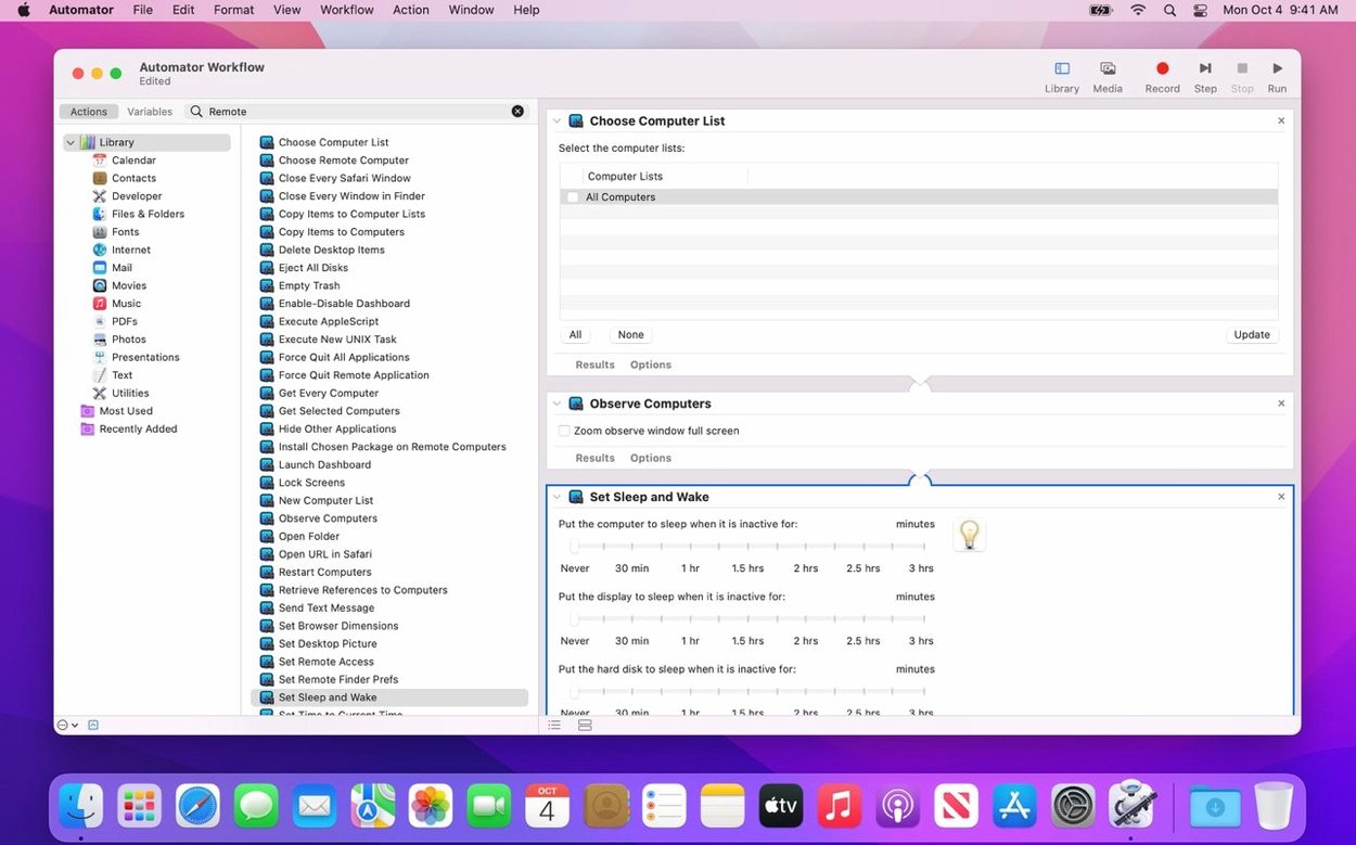 Apple Remote Desktop — closer look 4 Apple Remote Desktop view 4 on macOS
