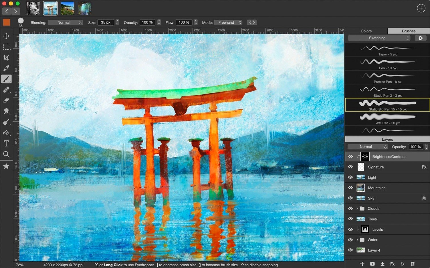 Artstudio Pro — closer look 1 artstudio pro macos free, main view