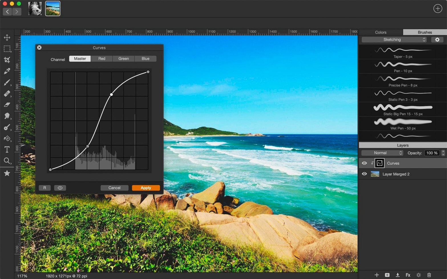 Artstudio Pro — closer look 3 Artstudio Pro view 3 on macOS