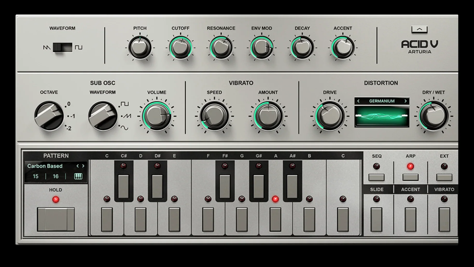 Arturia Acid V showcase 1 arturia acid v macos free, main view