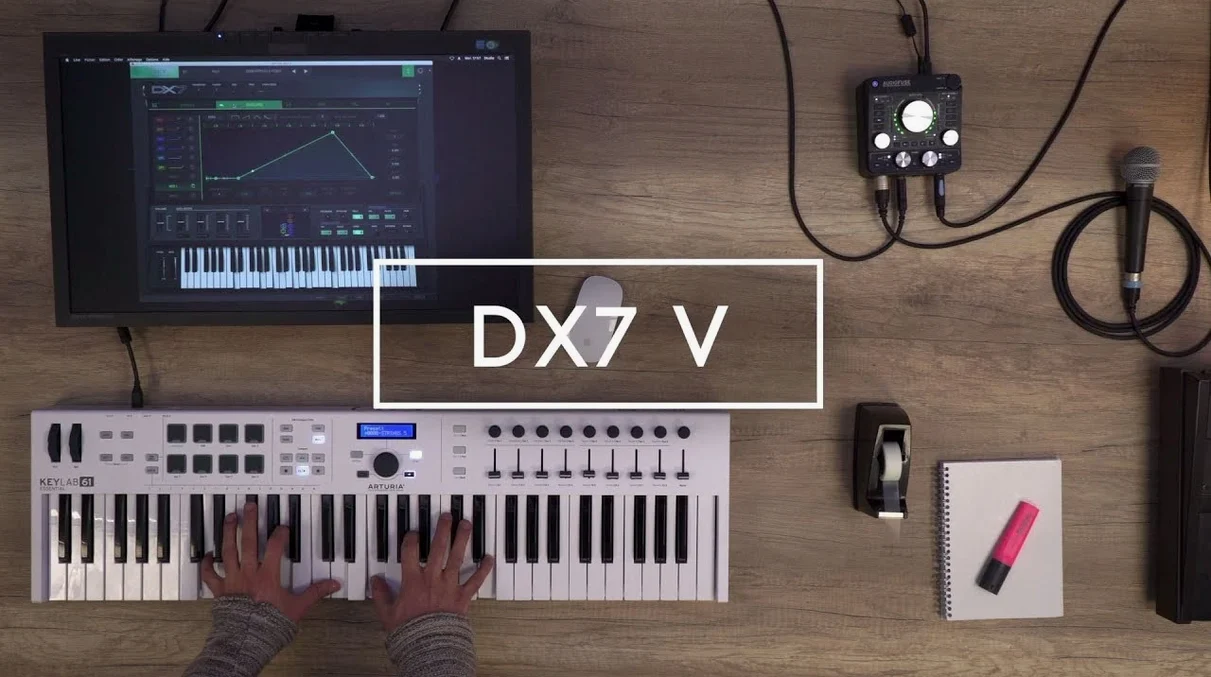 Arturia DX7 V showcase 1 arturia dx7 v torrent macos — screen capture
