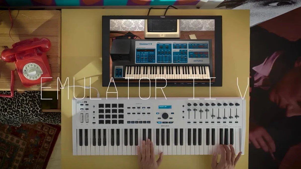 Arturia Emulator II V — closer look 1 arturia emulator ii v free download — screen capture
