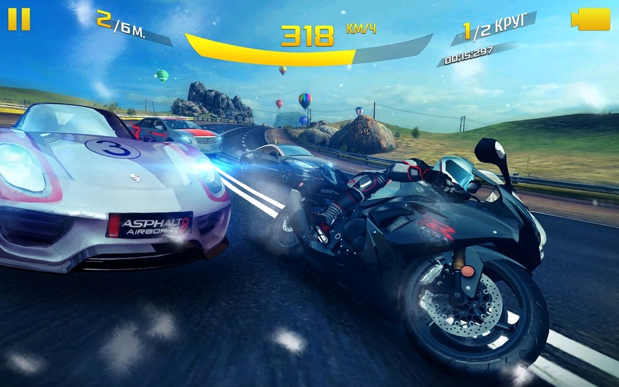 Asphalt 8: Airborne+ — closer look 3 Asphalt 8: Airborne+ view 3 on macOS