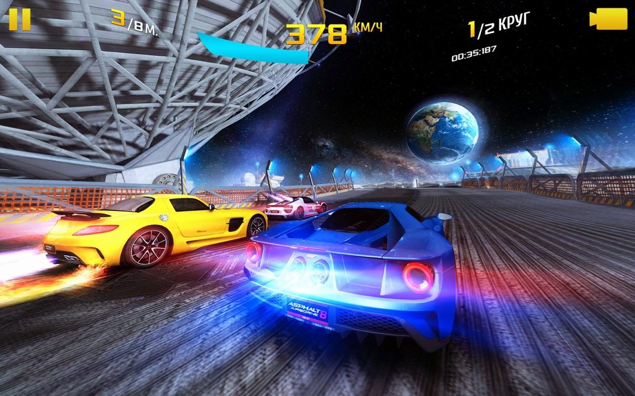 Asphalt 8: Airborne+ — closer look 4 Asphalt 8: Airborne+ view 4 on macOS