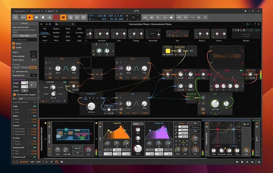 Bitwig Studio showcase 1 bitwig linux torrent — screen capture