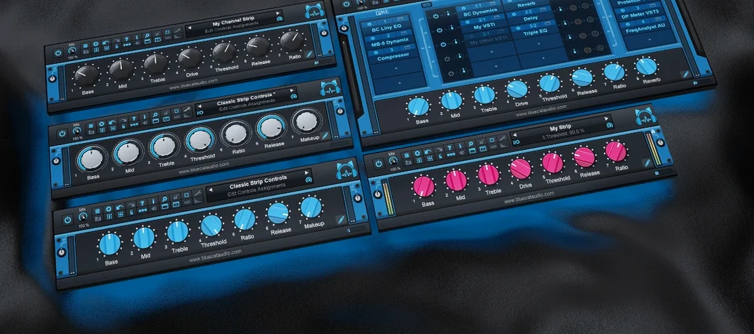Blue Cat Audio Blue Cats PatchWork, macOS VST Plugins Blue Cat Audio Blue Cats PatchWork icon artwork