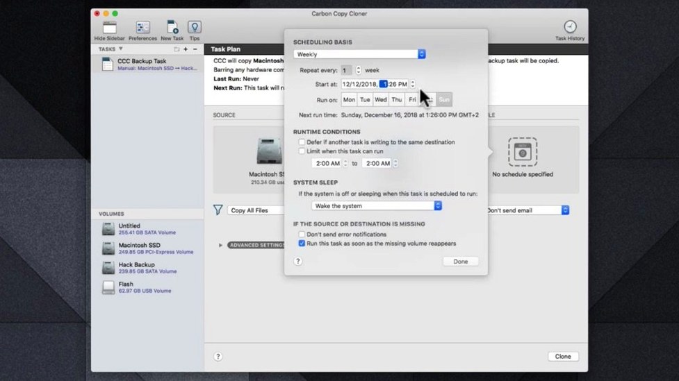 Carbon Copy Cloner showcase 4 Carbon Copy Cloner capture 4