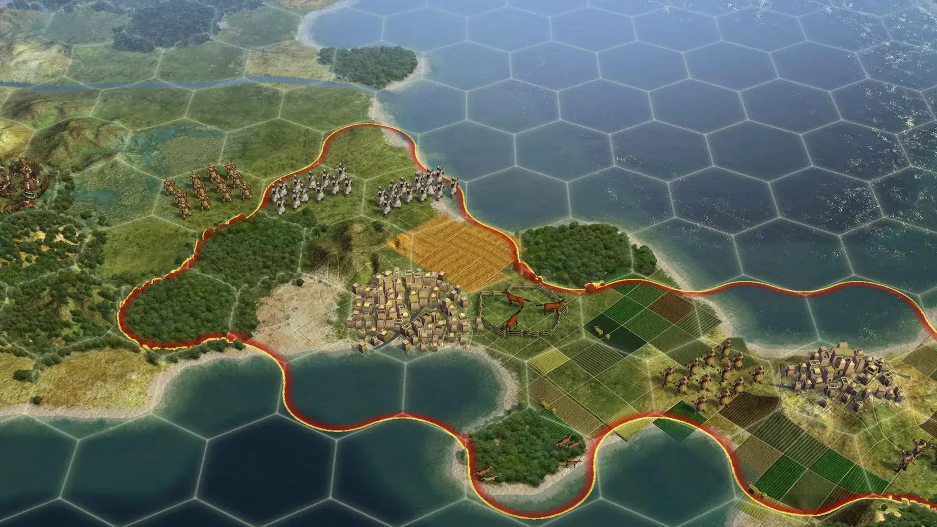 Civilization V — closer look 2 Civilization V view 2 on macOS