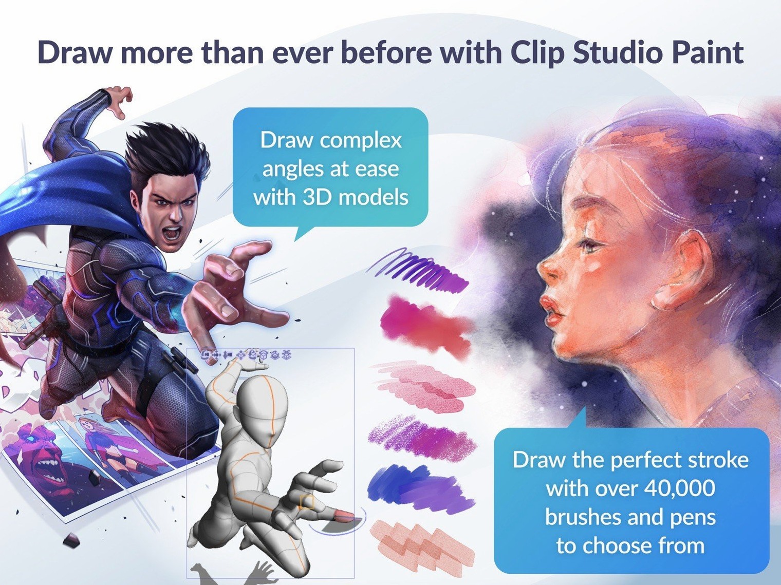 Clip Studio Paint — closer look 2 Clip Studio Paint view 2 on macOS