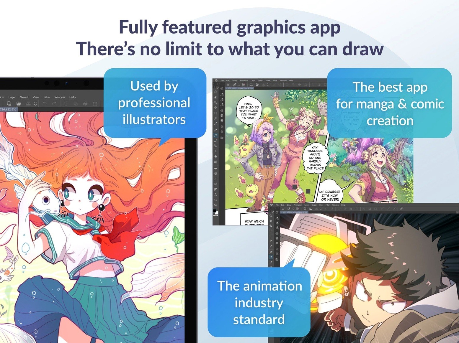 Clip Studio Paint — closer look 3 Clip Studio Paint view 3 on macOS