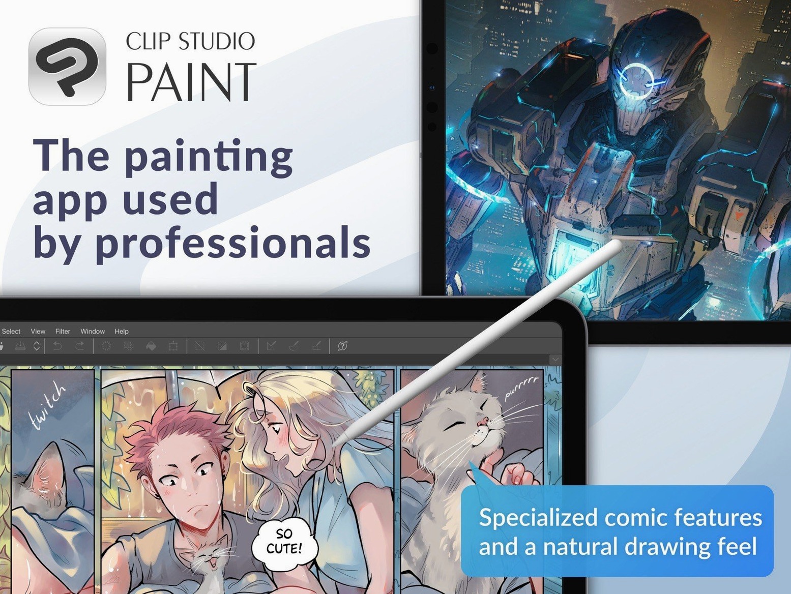 Clip Studio Paint — closer look 4 Clip Studio Paint view 4 on macOS