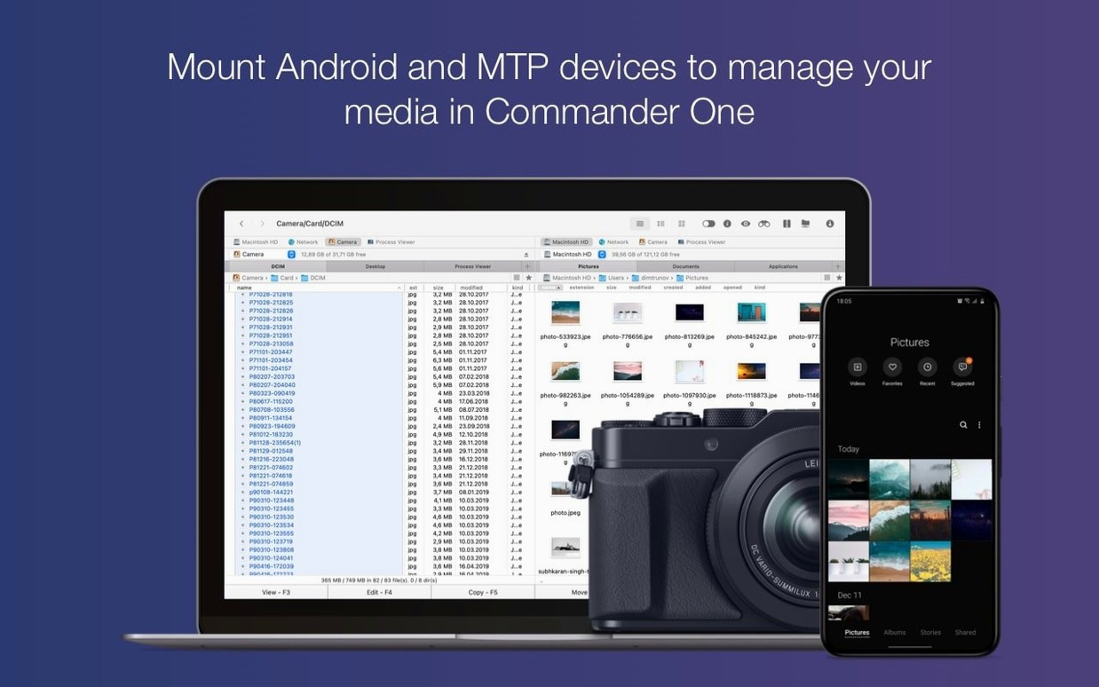 Commander One PRO showcase 4 Commander One PRO capture 4
