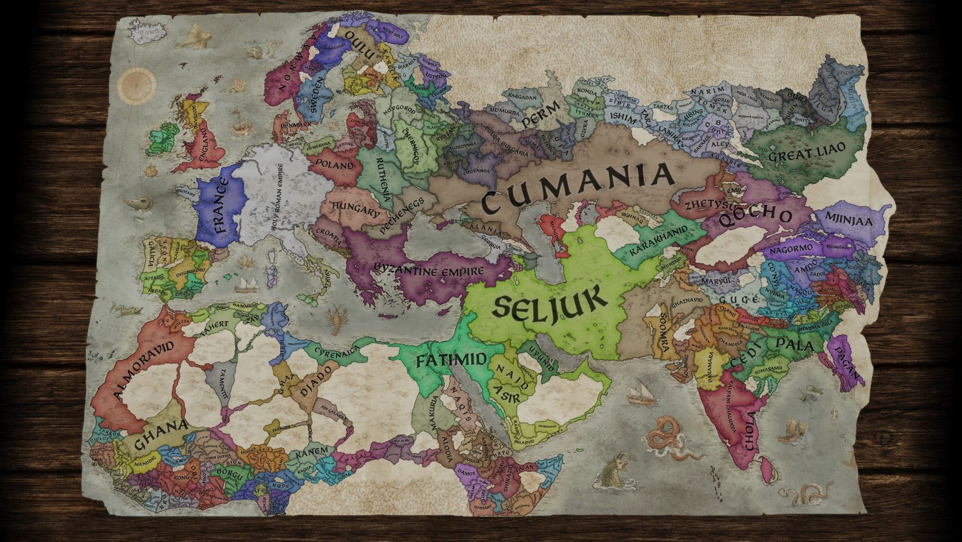 Crusader Kings III — closer look 2 Crusader Kings III view 2 on macOS