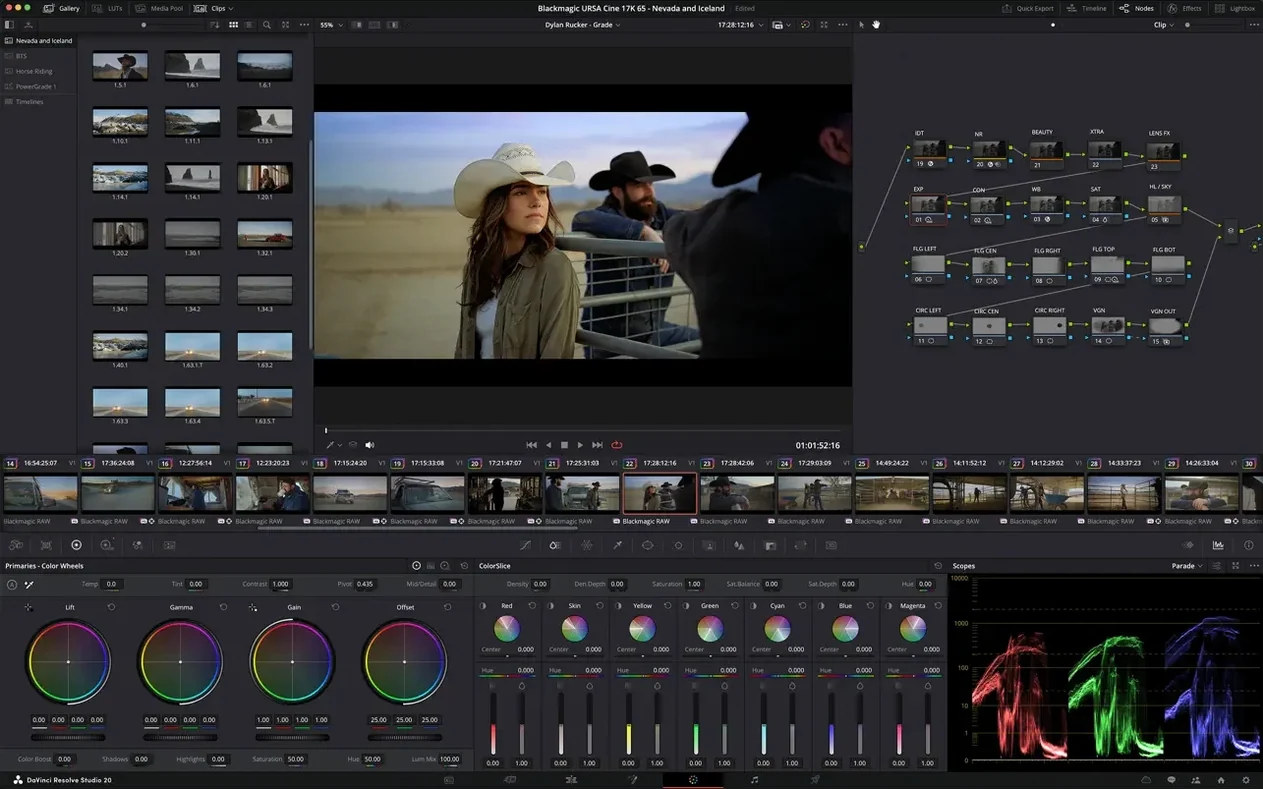 DaVinci Resolve Studio — closer look 4 DaVinci Resolve Studio view 4 on macOS
