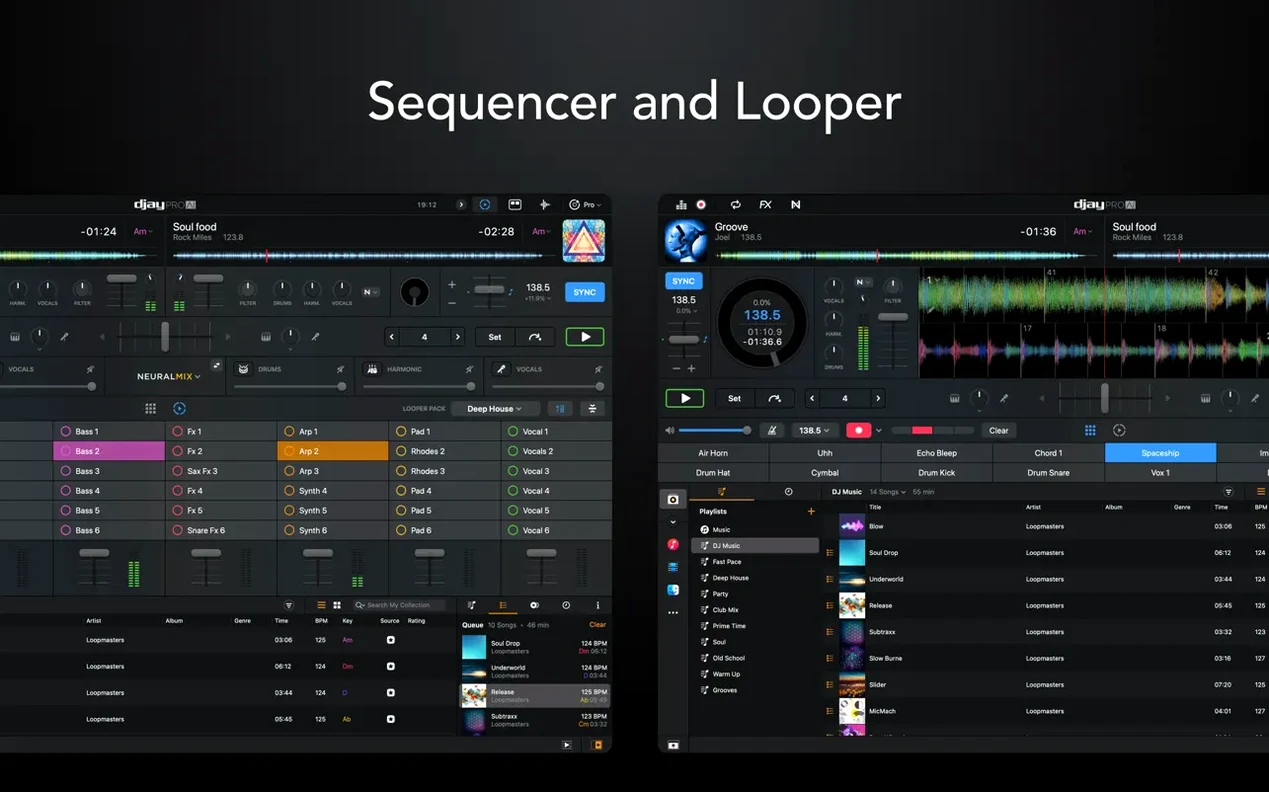 djay Pro showcase 4 djay Pro capture 4