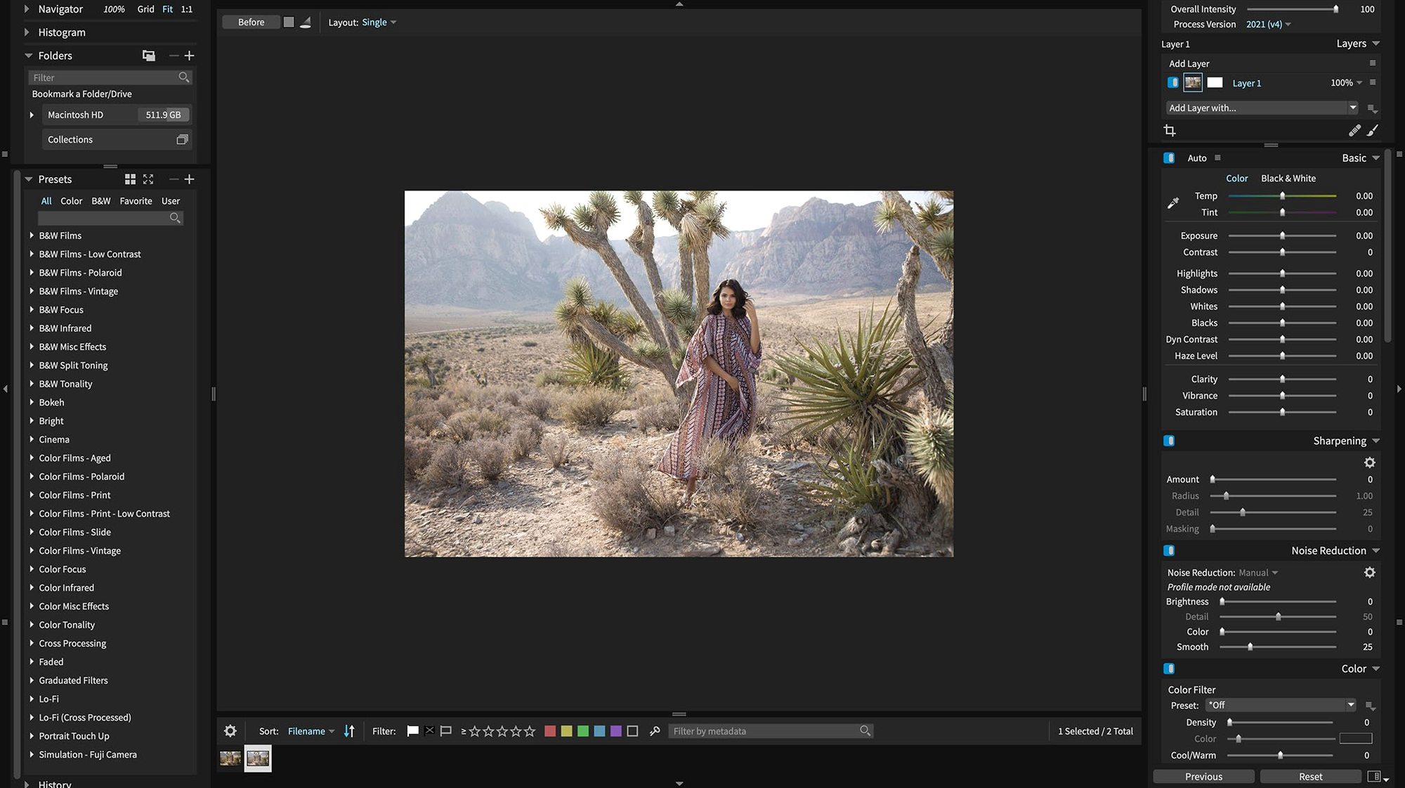 Exposure X7 Bundle — closer look 2 Exposure X7 Bundle view 2 on macOS