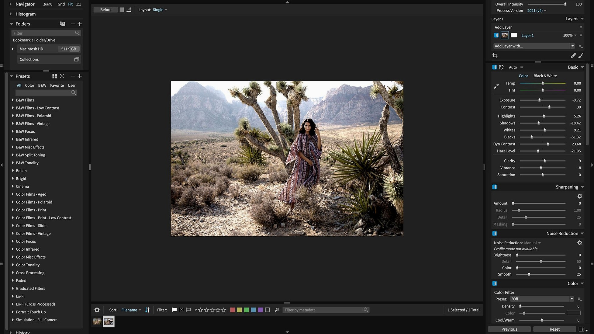 Exposure X7 Bundle — closer look 3 Exposure X7 Bundle view 3 on macOS