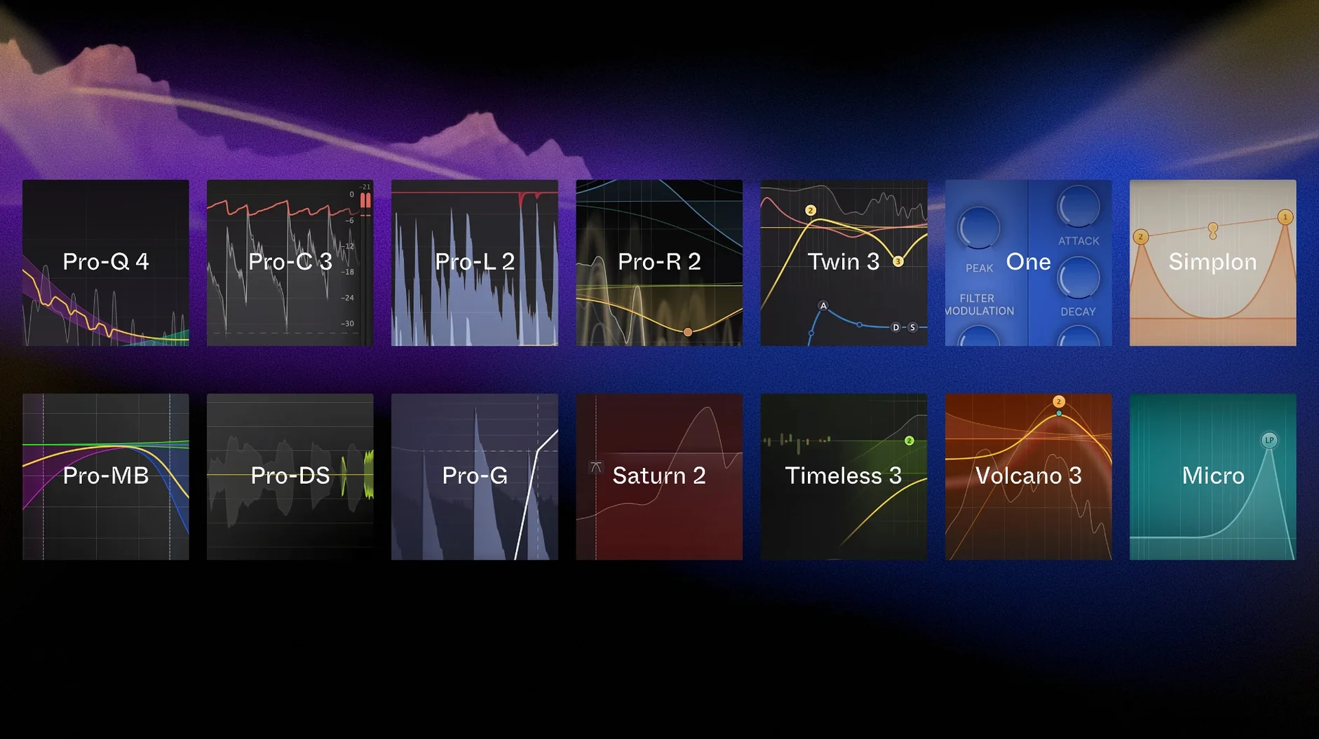 FabFilter Total Bundle showcase 1 fabfilter mac crack, main view