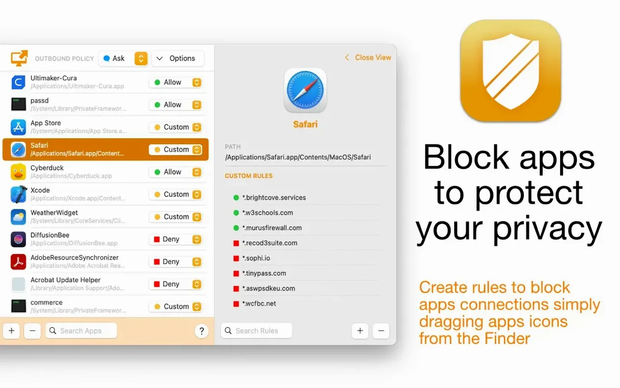 Firewall Scudo — closer look 1 firewall scudo torrent mac, main view
