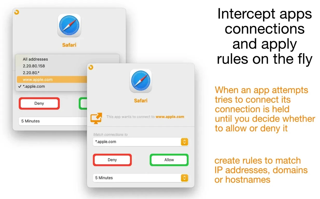 Firewall Scudo — closer look 2 Firewall Scudo view 2 on macOS