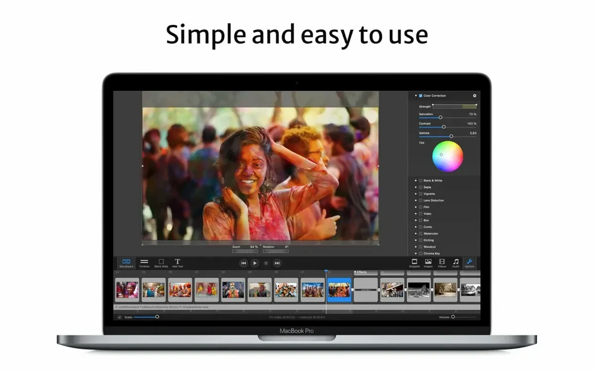 FotoMagico — closer look 2 FotoMagico view 2 on macOS