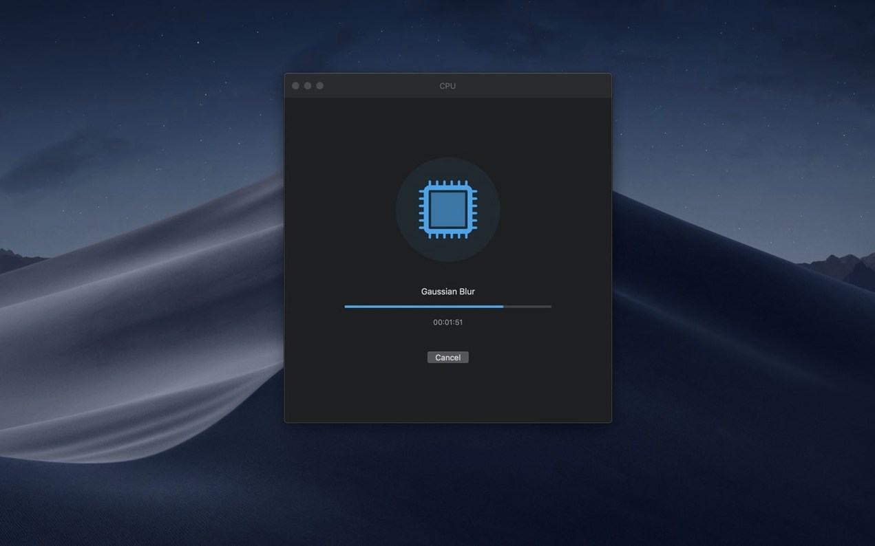 Geekbench 7 — closer look 2 Geekbench 7 view 2 on macOS