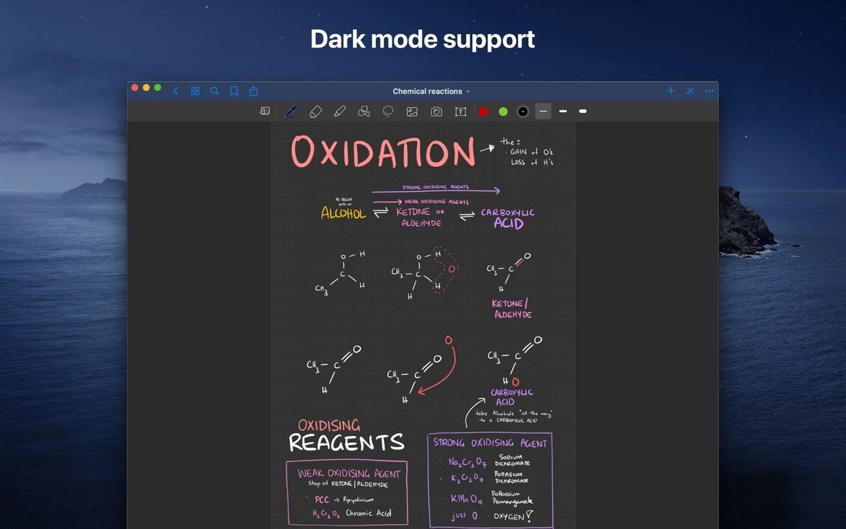 GoodNotes — closer look 4 GoodNotes view 4 on macOS