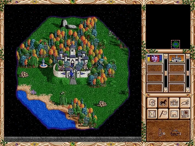 Heroes of Might and Magic II: Gold Edition showcase 1 heroes of might and magic ii gold edition torrent macos — screen capture