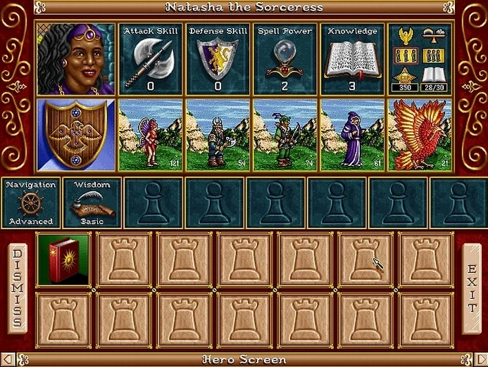 Heroes of Might and Magic II: Gold Edition — closer look 5 Heroes of Might and Magic II: Gold Edition view 5 on macOS