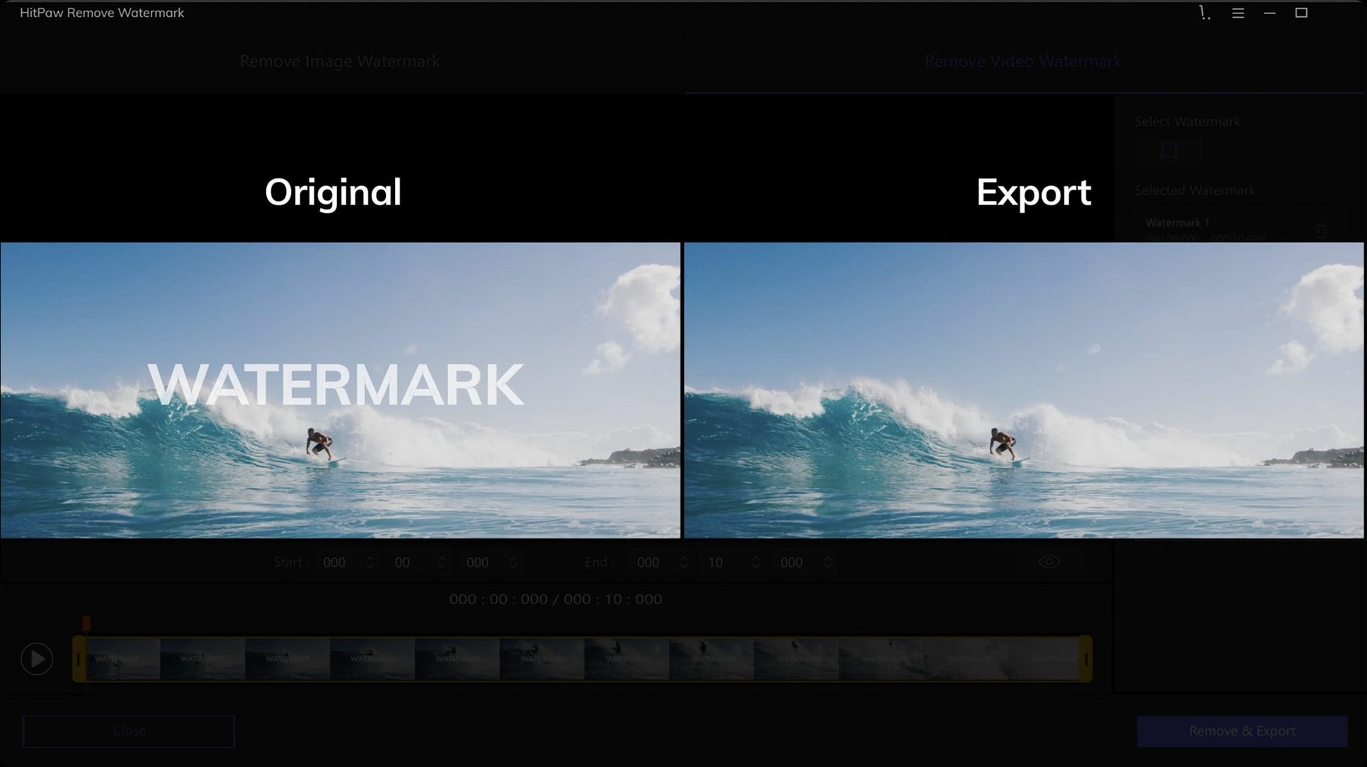 HitPaw Watermark Remover showcase 3 HitPaw Watermark Remover capture 3
