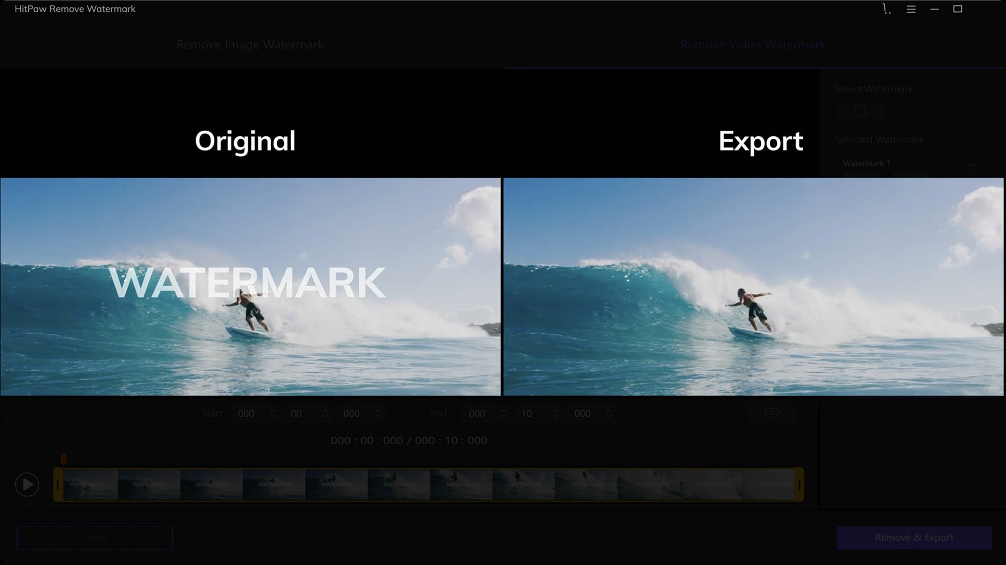 HitPaw Watermark Remover showcase 4 HitPaw Watermark Remover capture 4
