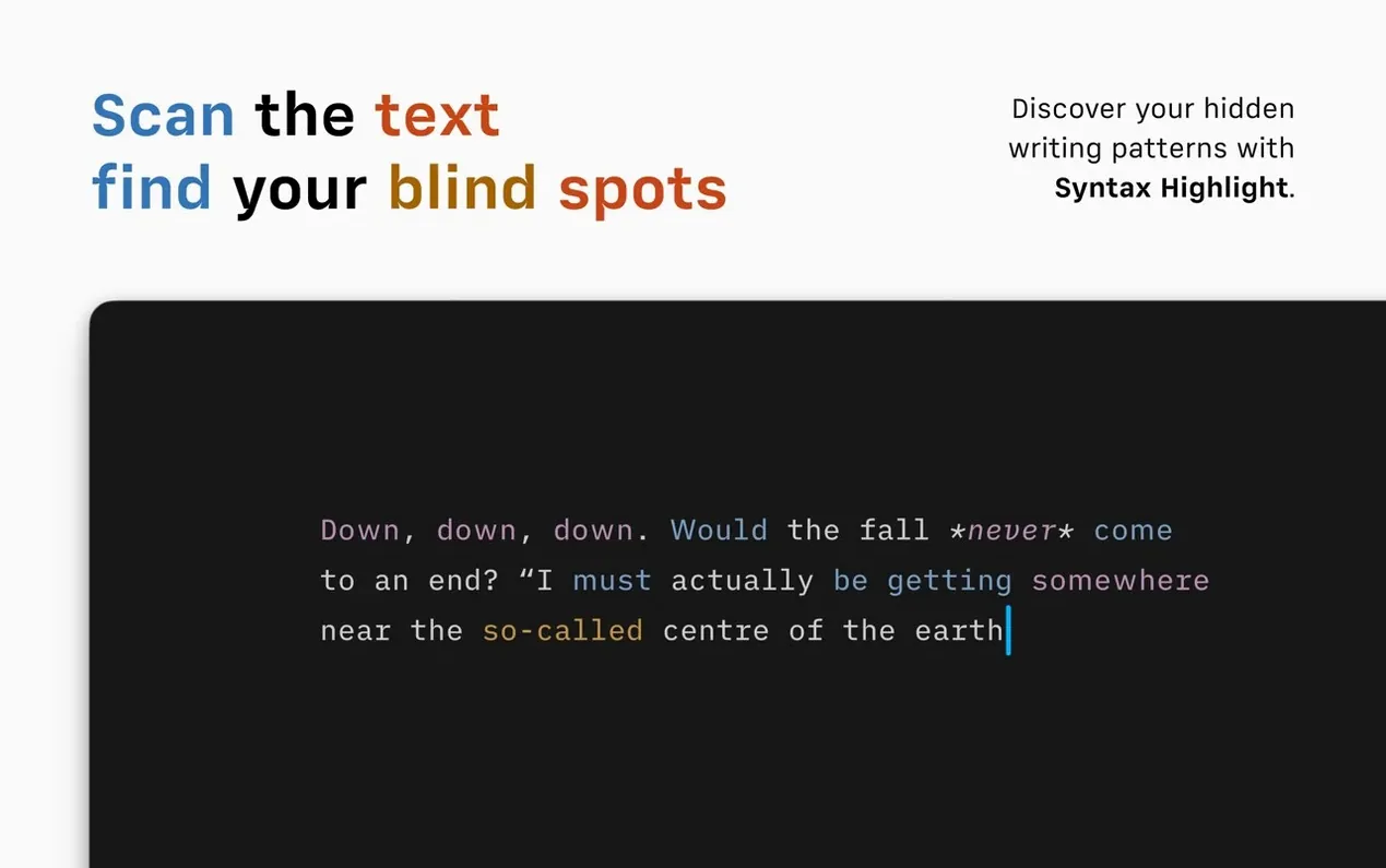 iA Writer — closer look 3 iA Writer view 3 on macOS