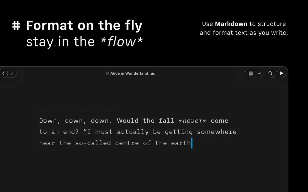 iA Writer showcase 8 iA Writer capture 8