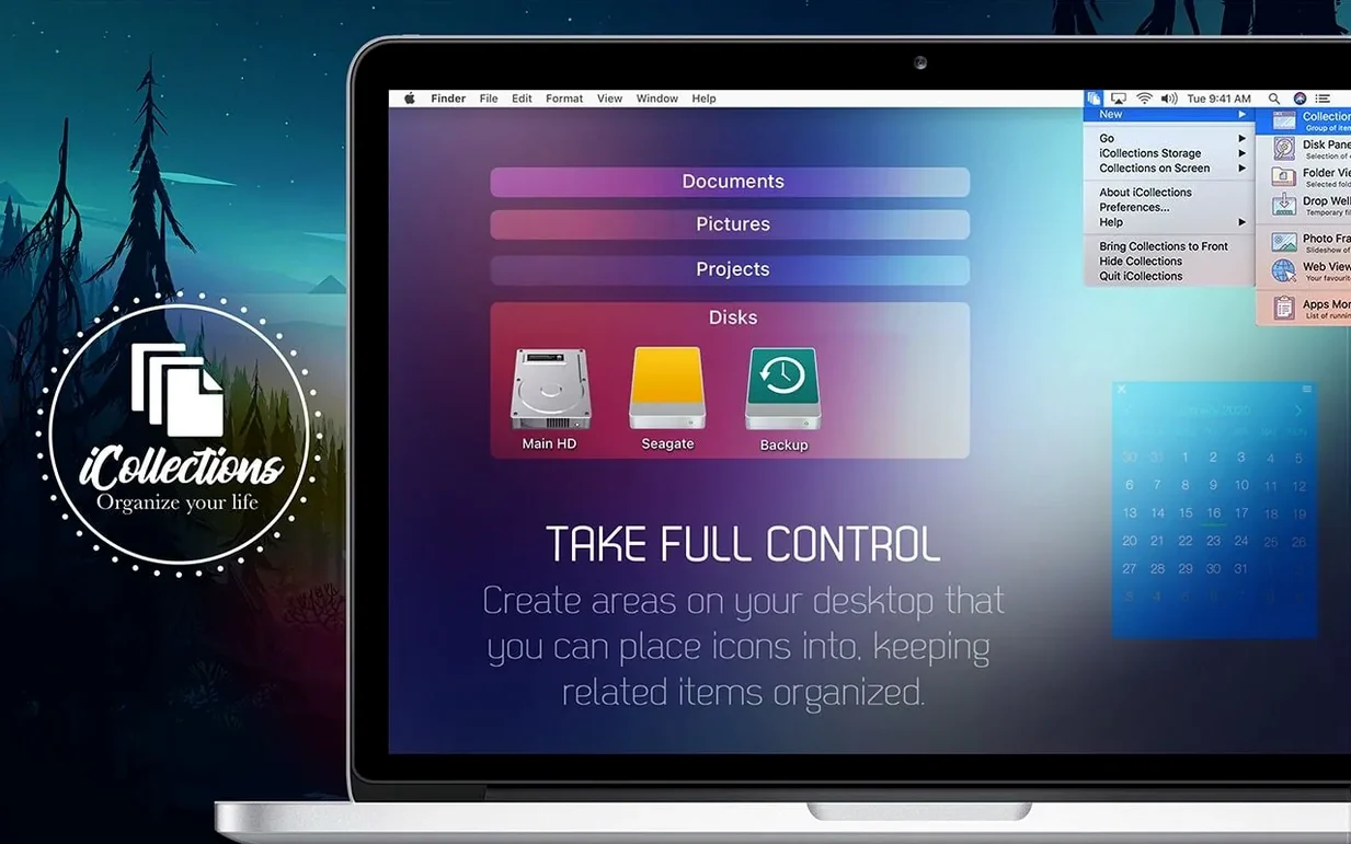iCollections — closer look 1 icollections macos free, main view