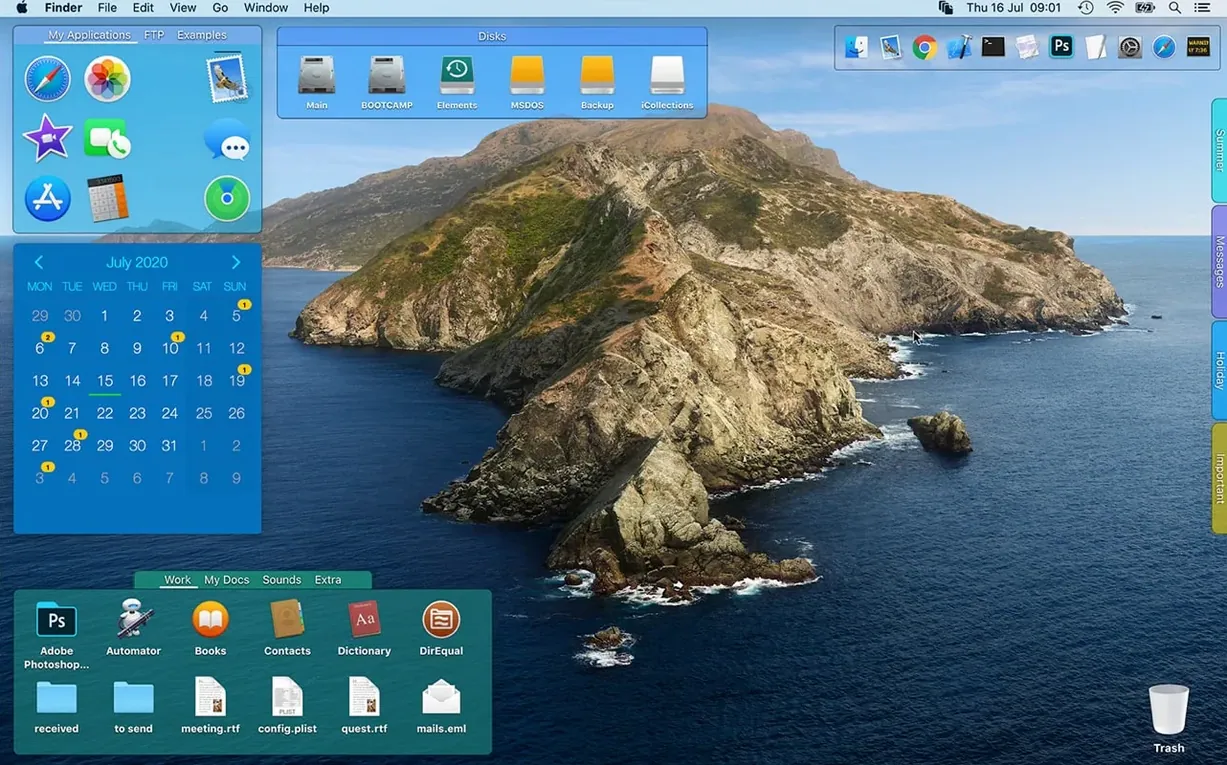 iCollections — closer look 2 iCollections view 2 on macOS