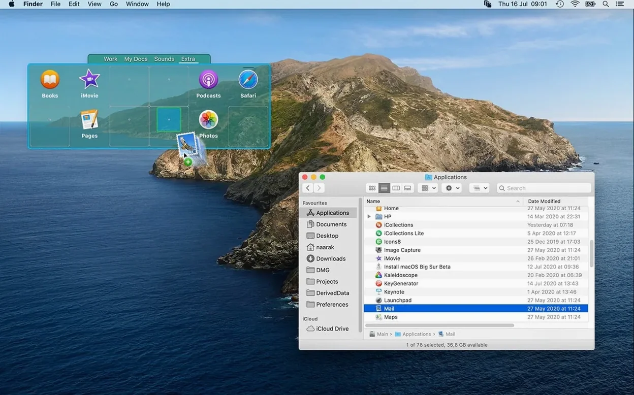iCollections — closer look 4 iCollections view 4 on macOS