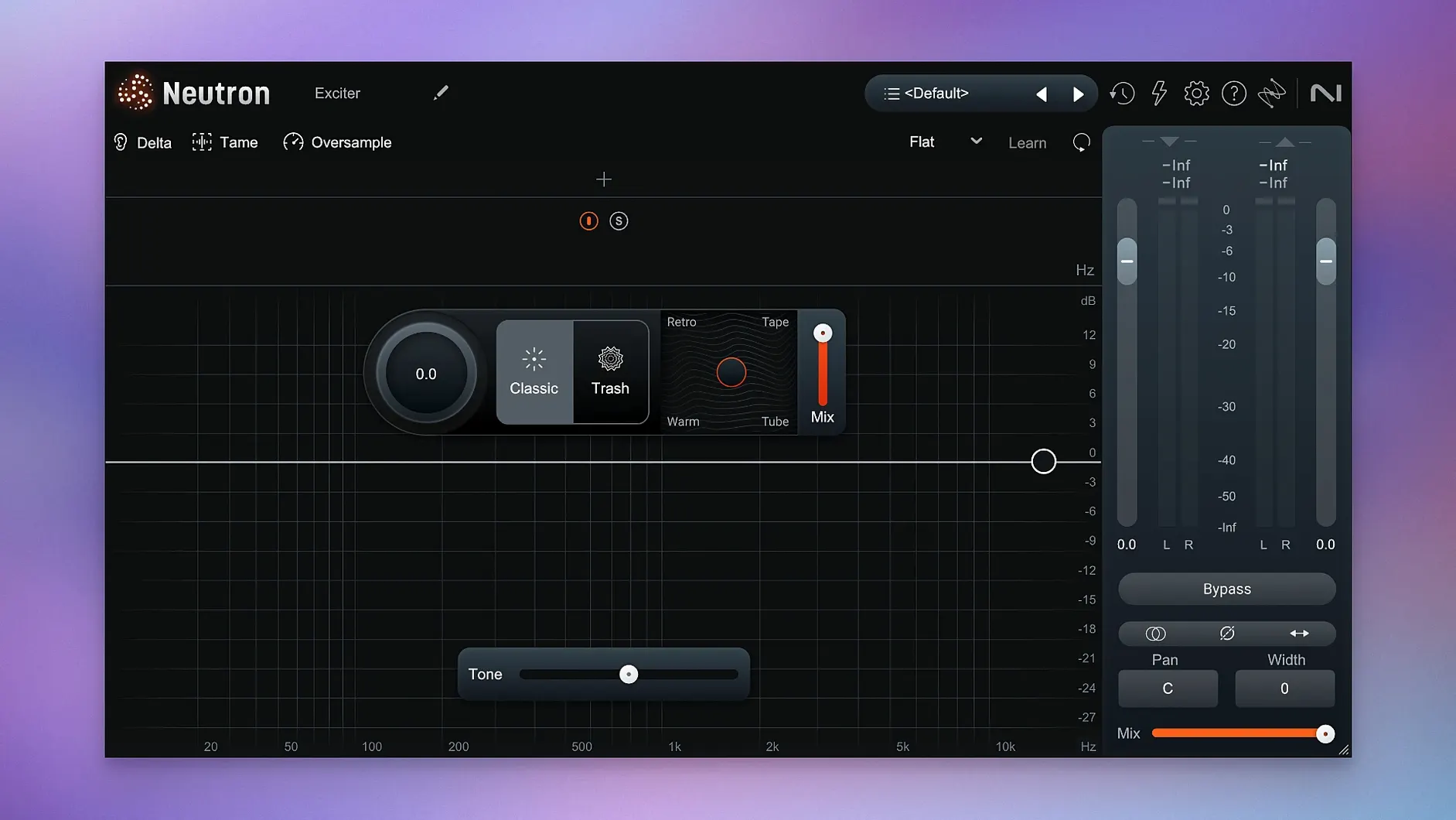iZotope Neutron — closer look 5 iZotope Neutron view 5 on macOS
