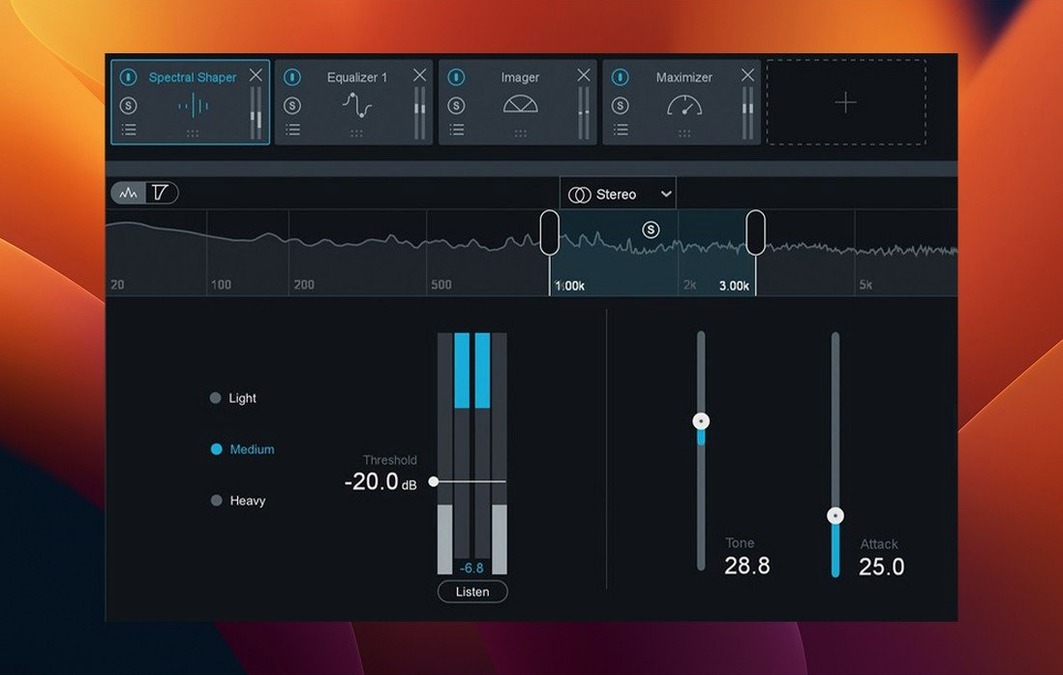 iZotope Ozone showcase 4 iZotope Ozone capture 4