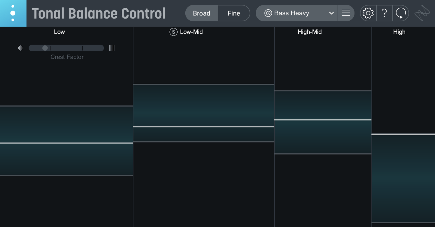 iZotope Tonal Balance Control showcase 1 adjusting white balance — screen capture
