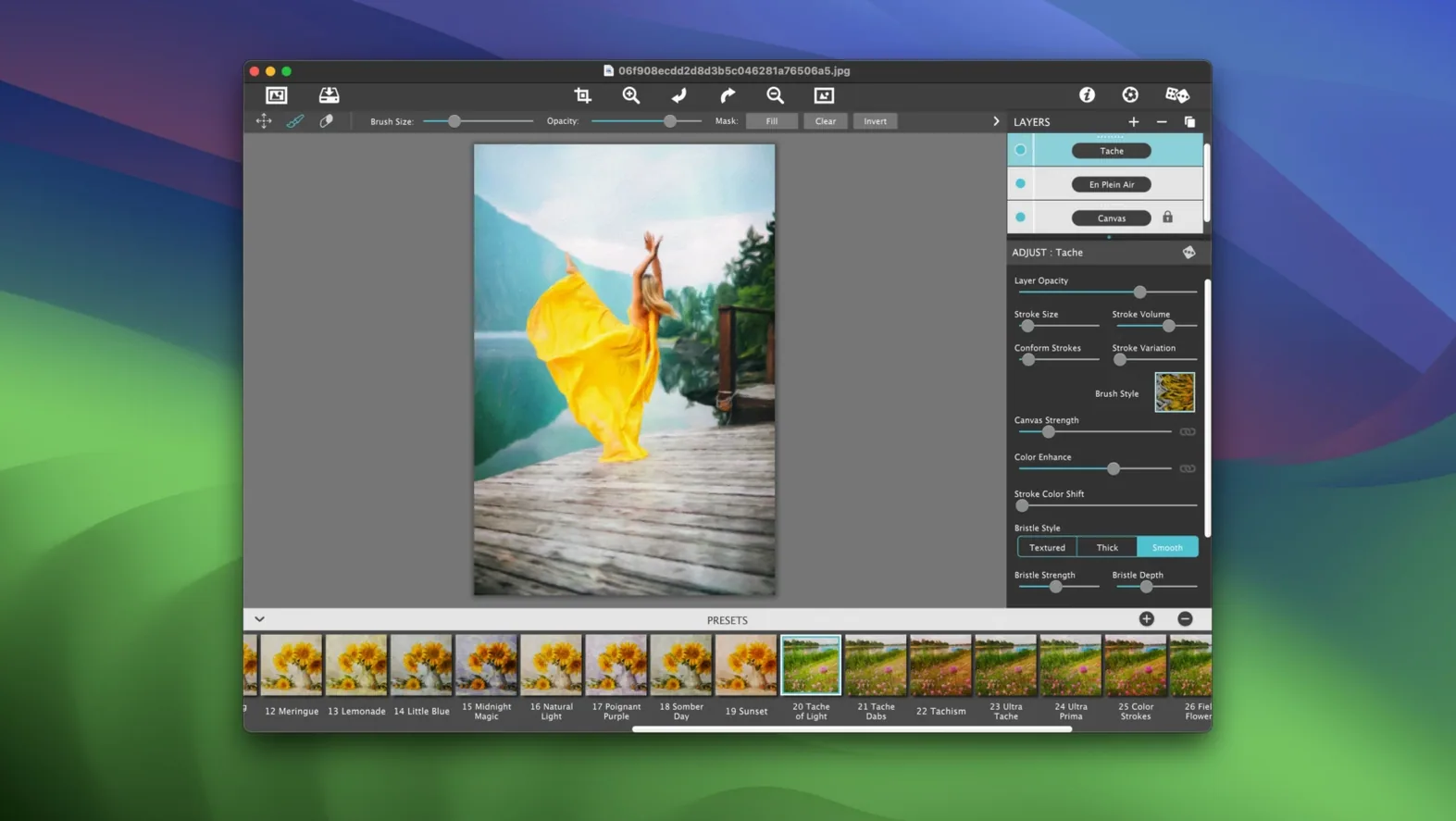 JixiPix Artista Impresso Pro — closer look 2 JixiPix Artista Impresso Pro view 2 on macOS