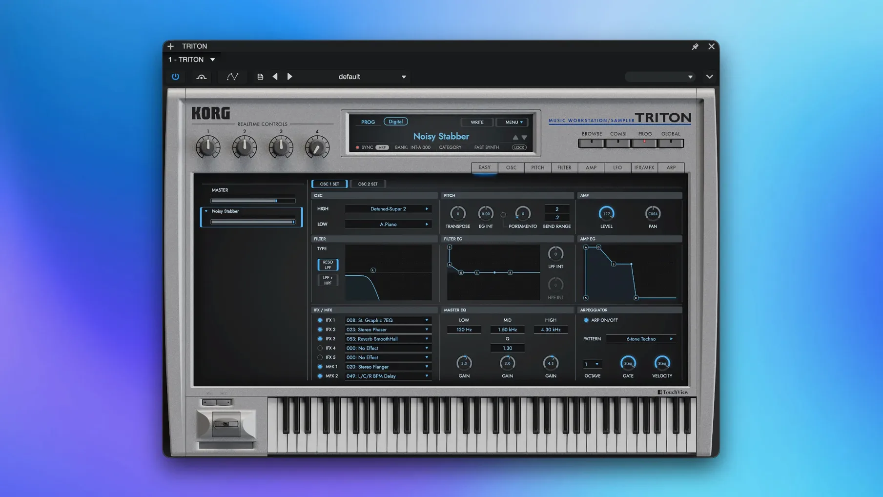 KORG TRITON showcase 1 korg vst torrent — screen capture