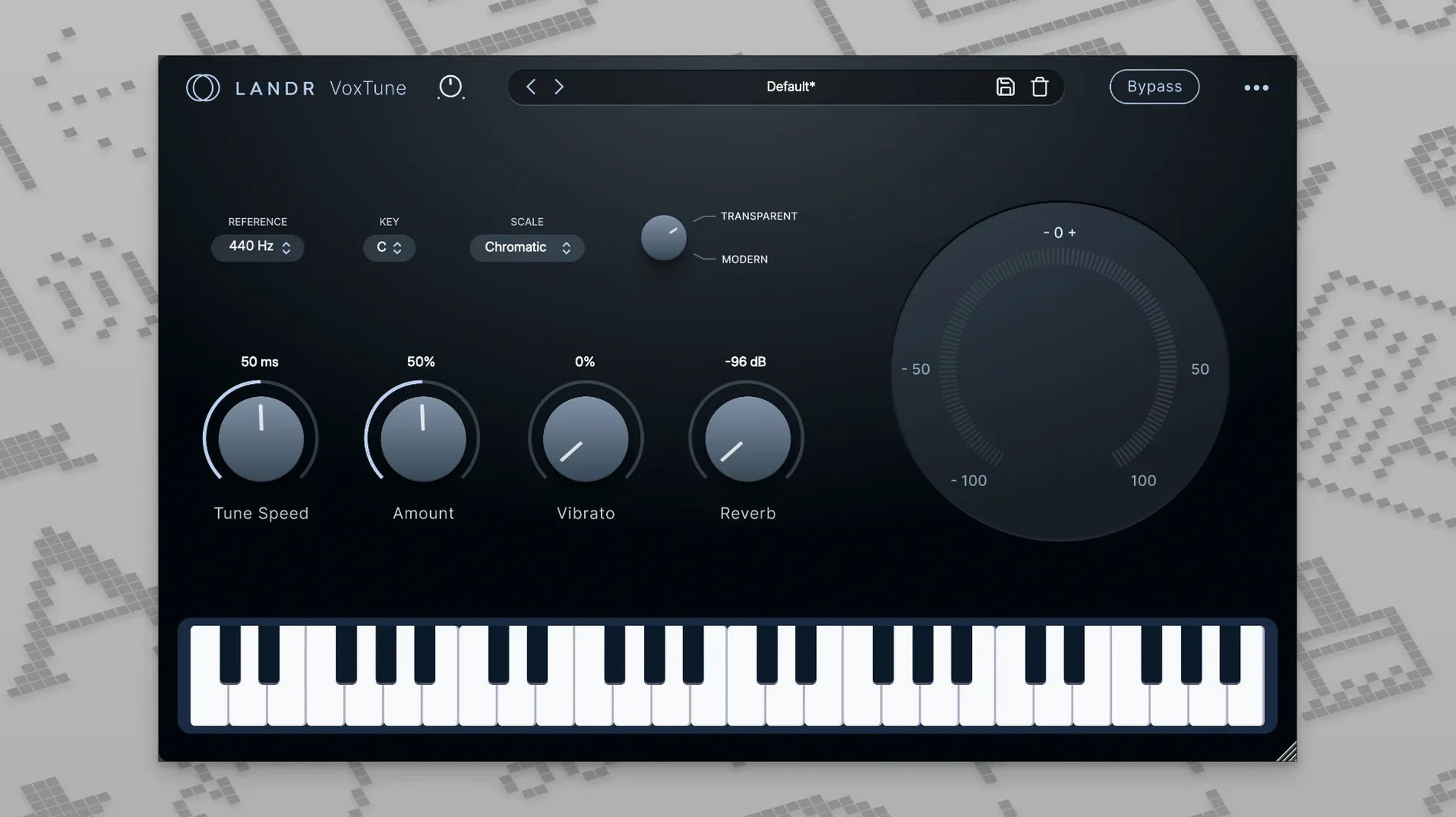LANDR Vocal Bundle — closer look 3 LANDR Vocal Bundle view 3 on macOS