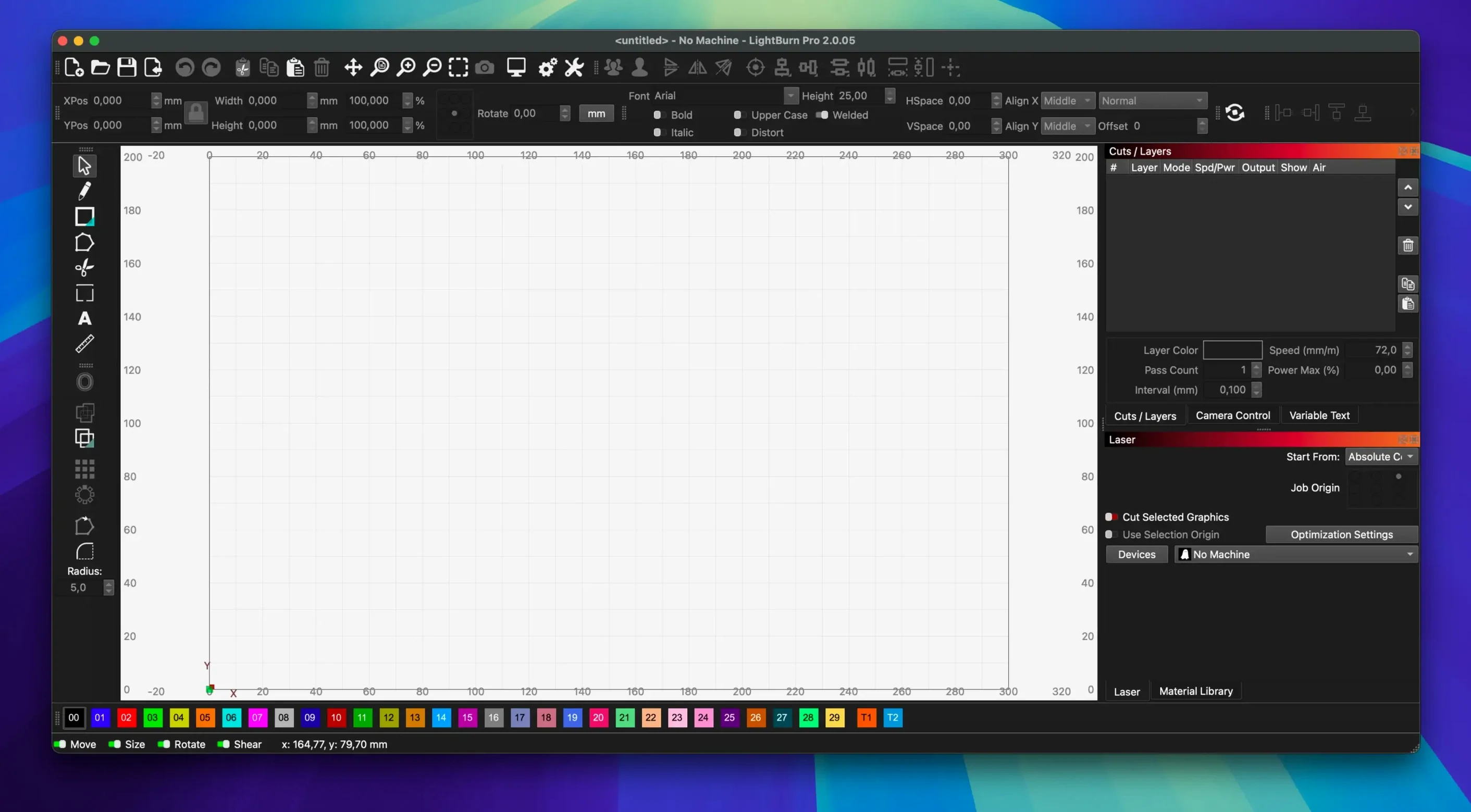LightBurn showcase 1 lightburn software torrent — screen capture