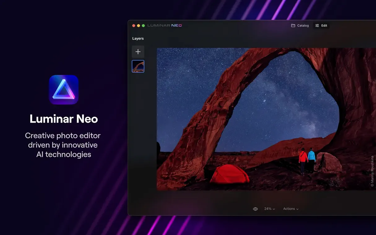 Luminar Neo showcase 1 luminar neo mac — screen capture