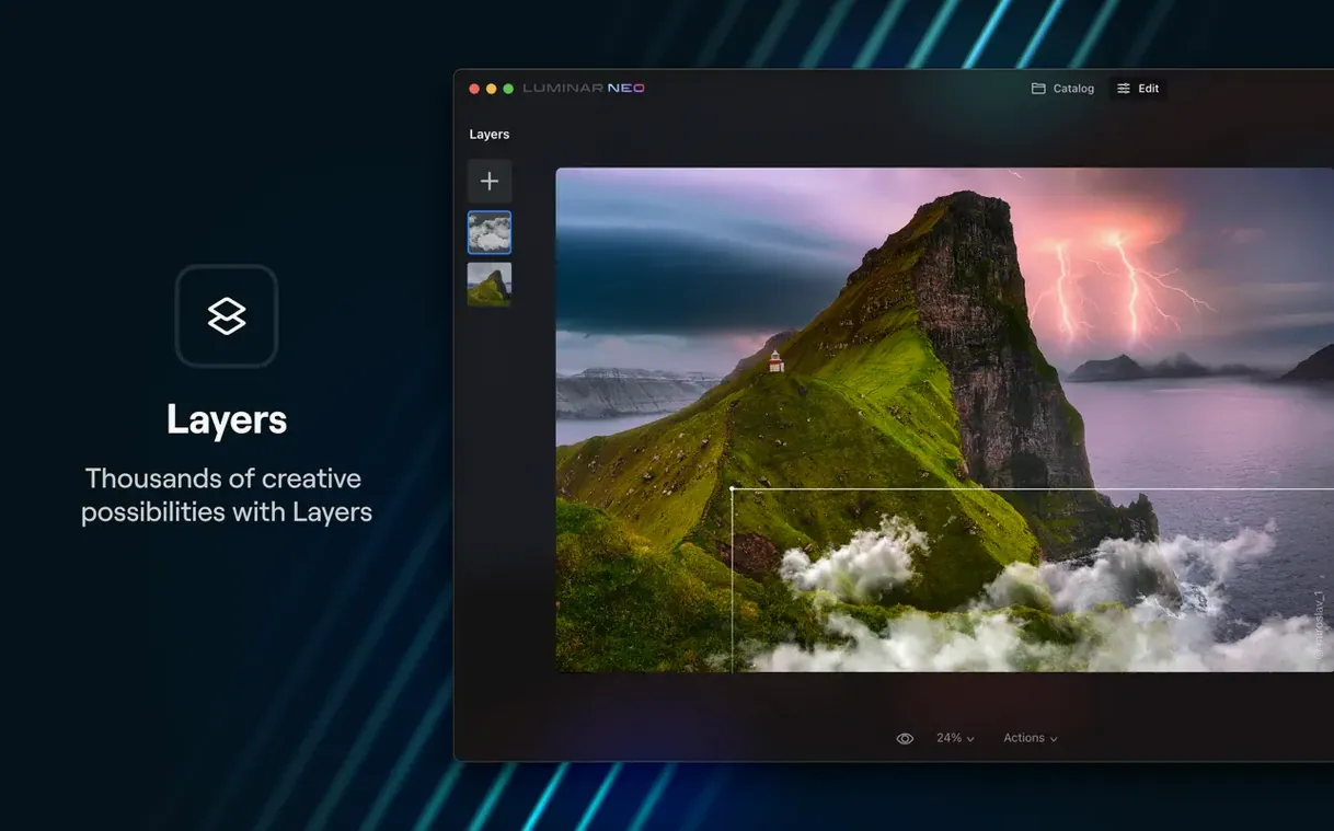 Luminar Neo — closer look 6 Luminar Neo view 6 on macOS